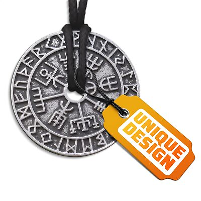 #ad Viking Necklace for Men Pendant Amulet Protection Necklace Viking Jewelry $6.13