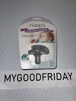 #ad Nippii Baby Freezable Teething Pacifier Soothing Care For Teething Babies $9.99