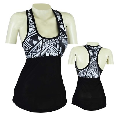 #ad Womens Yoga Vest Mesh Top Ladies Exercise Fitness Mesh At Bottom Compression Fit $15.99