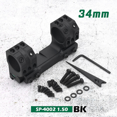 #ad 34mm Tube SP 4002 Solid 0MIL 0MOA Scope Mount 38mm 1.5inch Height with Surfaces $61.99