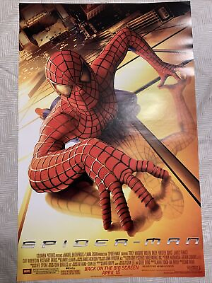#ad Spider Man 2002 Re Release Collectible Poster 2024 $38.99