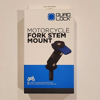 #ad QUAD LOCK Motorcycle Moto Fork Stem Mount NEW IN BOX FREE SHIPPING $46.00