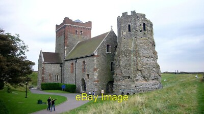 #ad Photo 6x4 The Pharos Roman lighthouse and St Mary#x27;s Church at Dover Castl c2007 GBP 2.00