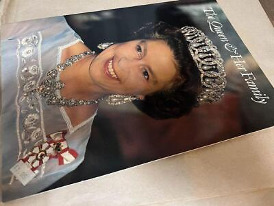 #ad The Queenamp;her Family UK Elizabeth Diana Photo Album Family Tree $79.00