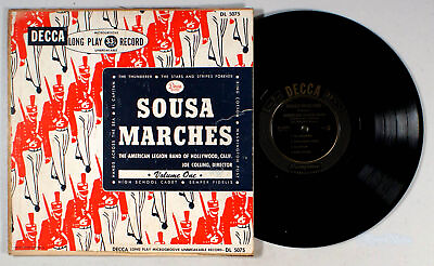 #ad American Legion Band Sousa Marches Volume One 1949 Shellac 10quot; LP • $14.49