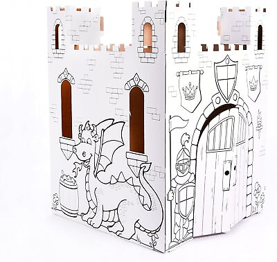 #ad Fairytale Castle Children#x27;s arts and crafts for indoor and outdoor play $31.49