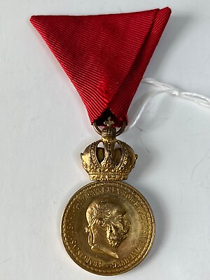 #ad Austrian Signum landis medal on civil ribbon $165.00