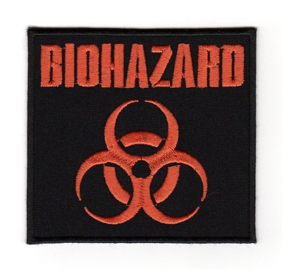 #ad Biohazard Symbol Patch Nuclear Radiation Toxic Waste Caution Pollution Logo $6.99