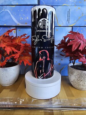 #ad Taylor Swift Tumbler 20oz Stainless Steel Skinny Straw Insulated Cup Free Ship $21.34