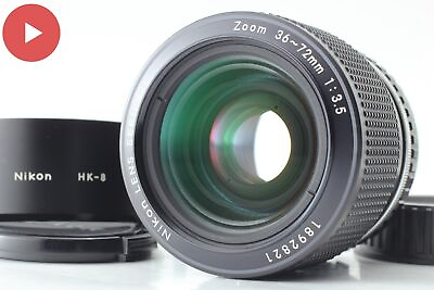 #ad w Hood HK 8 Near MINT Nikon Series E Zoom 36 72mm f 3.5 Ai s Lens From JAPAN $39.99