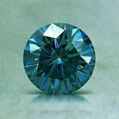 #ad AAA Blue color 1 ct Diamond Loose Stone Round VVS1 with Certificate free Gift $36.00