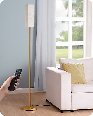 #ad EDISHINE Modern Corner Floor Lamp 65quot; Minimalist Pole Dimmable Lamp 9W LED Bulb $42.49