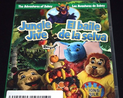 #ad New Jungle Jive DVD English amp; Spanish Preschool Teacher Dance Health Class DD^ $6.49
