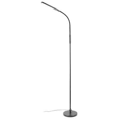 #ad 71quot; LED Floor Lamp with 4 Brightness amp; 4 Color Temperature Settings Black $18.29