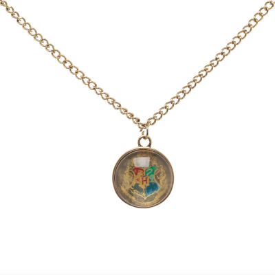 #ad Harry Potter Hogwarts House Crests Pendant Necklace $13.95